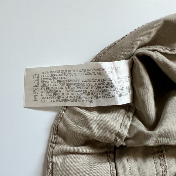 Supplies By Union Bay Khaki Cargo Shorts Size 8 - Picture 11 of 13